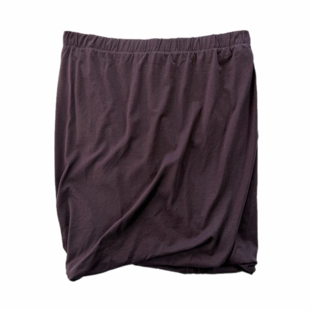 Grey State NEW Merlot Purple Plum Comfort Stretch Whimsygoth Western Mini Skirt